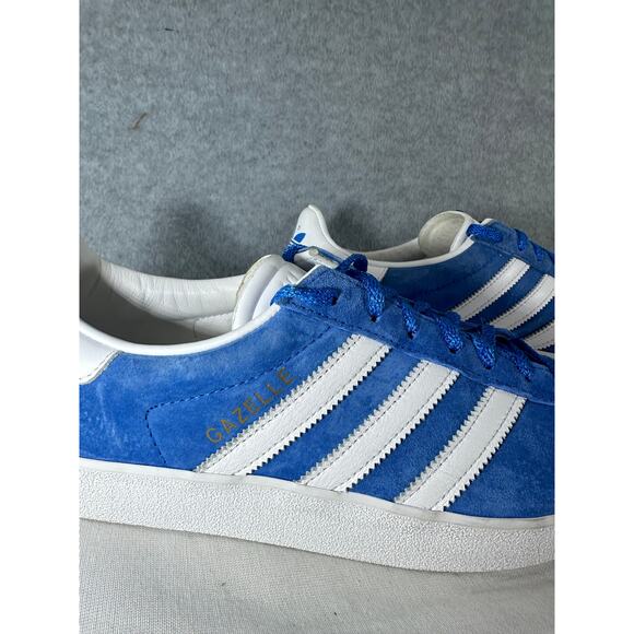 Adidas Gazelle 85 Men’s sz 9.5 Blue Bird Cloud White Mens Athletic Sneaker 2022 - Picture 4 of 13